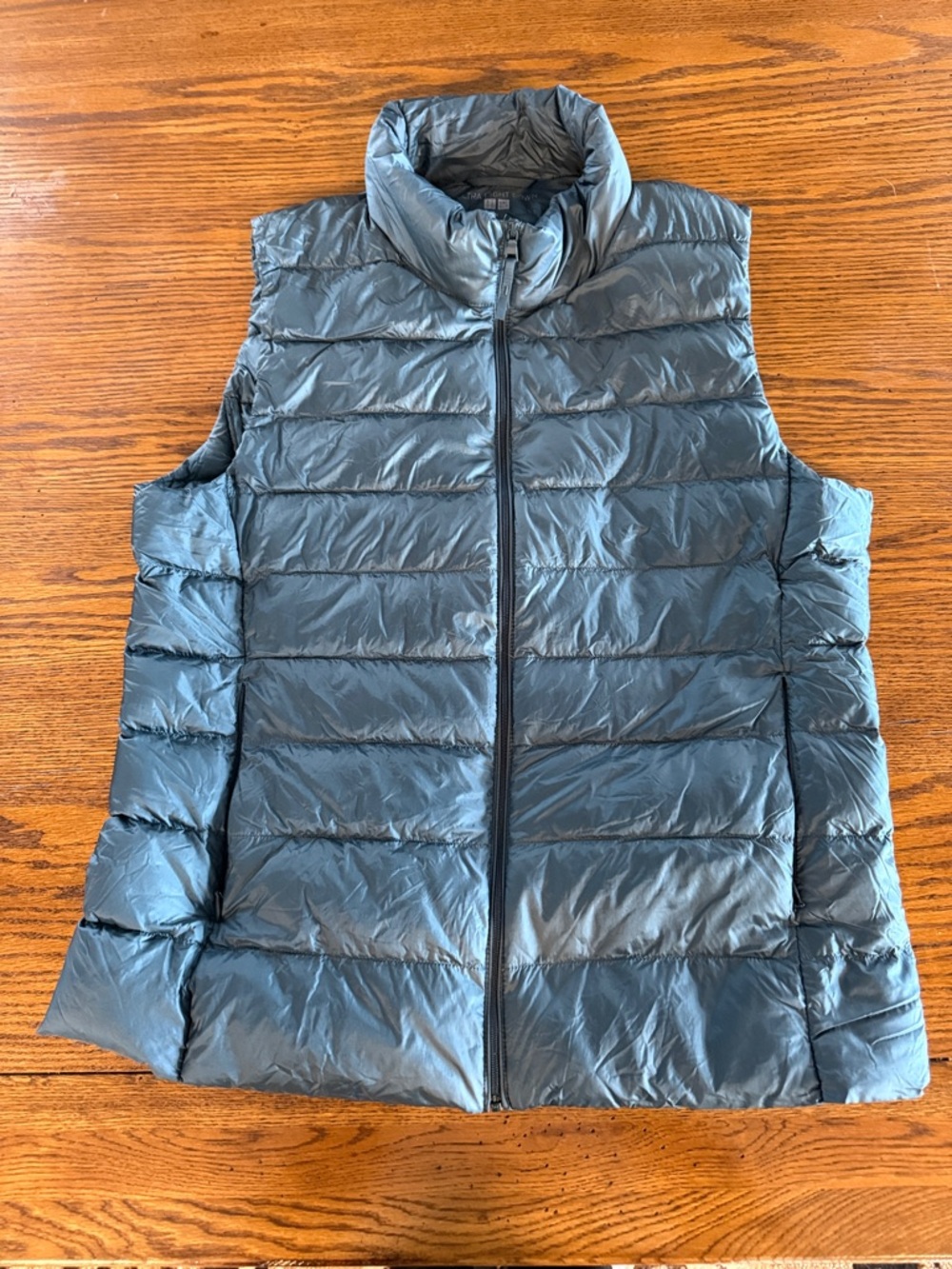Uniqlo Women's Slate Quilted Packable Puffer Vest